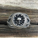 Skull Head Octopus Tentacles Sterling Silver Ring | Gthic.com