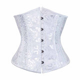 Solid Color Back Tie Body Shaping Palace Corset 02 | Gthic.com