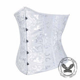 Solid Color Back Tie Body Shaping Palace Corset
