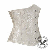Solid Color Back Tie Body Shaping Palace Corset
