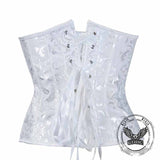 Solid Color Back Tie Body Shaping Palace Corset