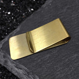 Solid Color Simple Alloy Money Clip | Gthic.com
