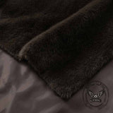 Solid Color Turtleneck Plush Vest Sleeveless Top