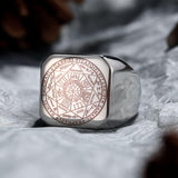 Solomon Kabbalah Stainless Steel Ring | Gthic.com