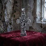 St. Michael Archangel Stainless Steel Cross Pendant