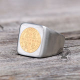 St. Benedict Cross Stainless Steel Christian Ring
