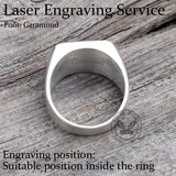 St. Benedict Cross Stainless Steel Christian Ring