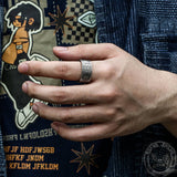 St. Benedict Medal Stainless Steel Cross Ring