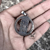 St. Christopher Stainless Steel Christian Pendant