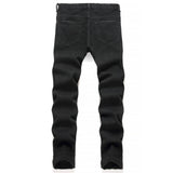 Star Patch Ripped Cotton Pants | Gthic.com