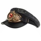 Steampunk Gears Evil Eye Newsboy Cap | Gthic.com