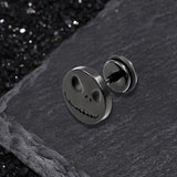 Gotische Skull Hand Bone Sterling Silver Stud Oorbellen
