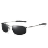 Street Fashion UV-Proof Polarized Square-Frame Sunglasses