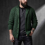 Klassischer lockerer Polyesterpullover mit Totenkopf-Print