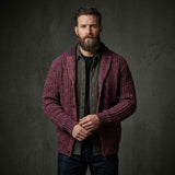 Klassischer lockerer Polyesterpullover mit Totenkopf-Print