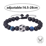 Weisheits-Totenkopf-Armband aus Edelstahl