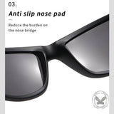Stylish Outdoor Cycling Polarized UV-Proof PC Sunglasses