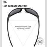 Stylish Outdoor Cycling Polarized UV-Proof PC Sunglasses
