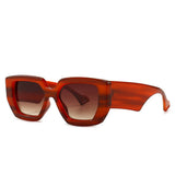 Stylish Oversized Square UV-Proof PC Sunglasses