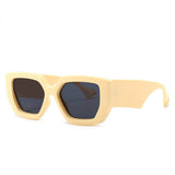 Stylish Oversized Square UV-Proof PC Sunglasses