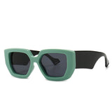 Stylish Oversized Square UV-Proof PC Sunglasses