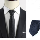 Stylish Professional Hand-Tied Business Tie