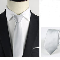 Fine Silver-Gray Diagonal Stripes