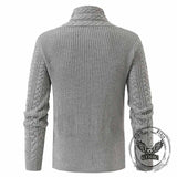 Stylish Slim Half-Turtleneck Pullover Knitted Sweater