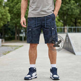 Stylish Street Camo Casual Straight Cargo Shorts | Gthic.com