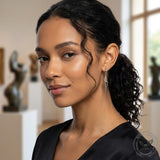 Stylish Unique Stainless Steel Conch Drop Earrings | Gthic.com