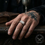 Stylsh Versatile Stainless Steel Spinner Ring | Gthic.com