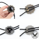 Sun Design Gem-set Alloy Bolo Tie