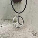 Symbol Of Peace Stainless Steel Pendant