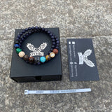 The 8 Planets Natural Stone Beaded Bracelet