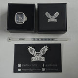 The Magician Tarot Card Sterling Silver Ring