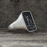 The Magician Tarot Card Sterling Silver Ring | Gthic.com