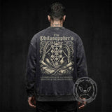 The Philosopher's Stone Alchemy Vintage Washed Sweatshirt | Gthic.com