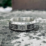 Tree Of Life Knot Sterling Silver Viking Band Ring | Gthic.com