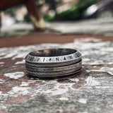 Tree of Life Viking Runes Stainless Steel Ring | Gthic.com