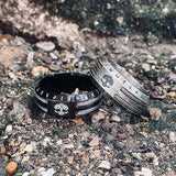 Tree of Life Viking Runes Stainless Steel Ring | Gthic.com