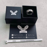 Tree of Life Viking Runes Stainless Steel Ring | Gthic.com