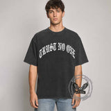 Trust No One Vintage Washed T-shirt | Gthic.com