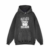 Unhinged And Feral Raccoon Vintage Washed Hoodie 01 |Gthic.com