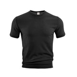 Versatile Breathable Slim-Fit Elastic Sports T-Shirt