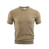 Versatile Breathable Slim-Fit Elastic Sports T-Shirt