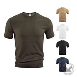 Versatile Breathable Slim-Fit Elastic Sports T-Shirt