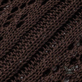 Versatile Openwork Loose Hooded Zip Cardigan Sweater