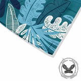 Versatile Plant Print Double-Layer Beach Shorts