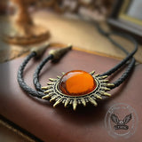 Versatile Shiny Sun Western Cowboy Alloy Bolo Tie | Gthic.com