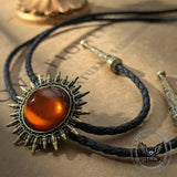 Versatile Shiny Sun Western Cowboy Alloy Bolo Tie | Gthic.com